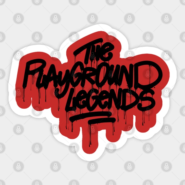 Playground Legends Baseball Krink Sticker by jonnyfastball